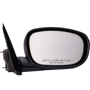 Mirrors for DODGE CHARGER 2006-2010 Passenger Side, Manual Folding, Power Adjustment, Heated, Paintable to Match, CH1321309