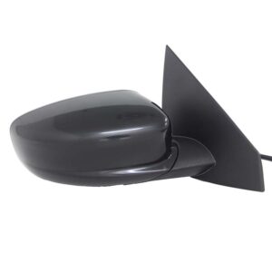 Mirrors for DODGE DART 2013-2015 Passenger Side, Manual Folding, Power Adjustment, Non-Heated, Paintable to Match, CH1321363