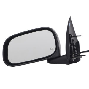 Mirrors for DODGE DURANGO 2004-2009 Driver Side, Manual Folding, Power Adjustment, Heated, Texture, CH1320217