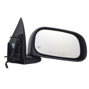 Mirrors for DODGE DURANGO 2004-2009 Passenger Side, Manual Folding, Power Adjustment, Heated, Texture, CH1321217