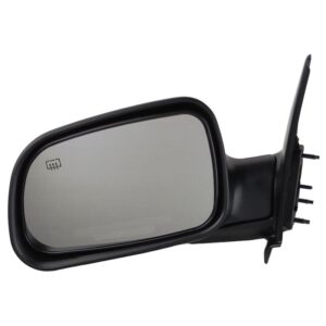 Mirrors for JEEP GRAND CHEROKEE 1999-2004 Driver Side, Manual Folding, Power Adjustment, Heated, Texture, CH1320169