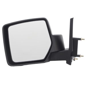 Mirrors for JEEP PATRIOT 2007-2017 Driver Side, Manual Folding, Manual Adjustment, Non-Heated, Texture, CH1320281