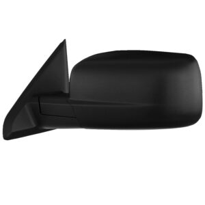 Mirrors for RAM RAM PU 2009-2012 Driver Side, Manual Folding, Manual Adjustment, Non-Heated, Texture, CH1320308