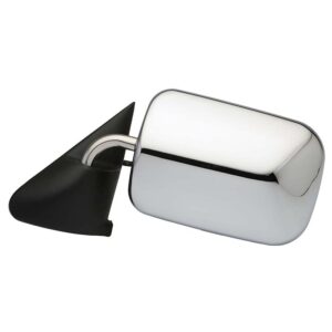 Mirrors for DODGE DODGE PU 1994-1997 Driver Side, Manual Folding, Power Adjustment, Non-Heated, Chrome, CH1320132