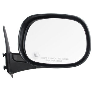 Mirrors for DODGE DODGE PU 1998-2001 Passenger Side, Manual Folding, Power Adjustment, Heated, Texture, CH1321168