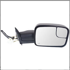 Mirrors for DODGE DODGE PU 1998-2001 Passenger Side, Manual Folding, Power Adjustment, Heated, Texture, CH1321307