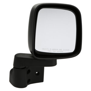 Mirrors for JEEP WRANGLER 2003-2006 Passenger Side, Manual Folding, Manual Adjustment, Non-Heated, Texture, CH1321259