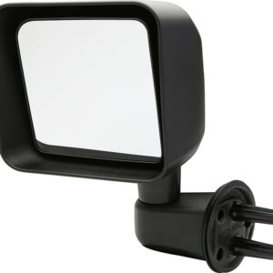 Mirrors for JEEP WRANGLER 2007-2018 Driver Side, Manual Folding, Manual Adjustment, Non-Heated, Texture, CH1320271