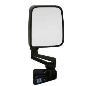 Mirrors for JEEP WRANGLER 1987-2002 Passenger Side, Manual Folding, Manual Adjustment, Non-Heated, Paintable to Match, CH1321102
