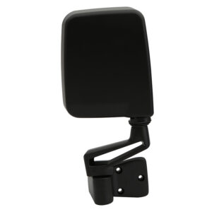 Mirrors for JEEP WRANGLER 1987-2002 Passenger Side, Manual Folding, Manual Adjustment, Non-Heated, Paintable to Match, CH1321102