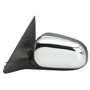 Mirrors for FORD CROWN VICTORIA 1998-2011 Driver Side, Manual Folding, Power Adjustment, Non-Heated, Chrome, FO1320415