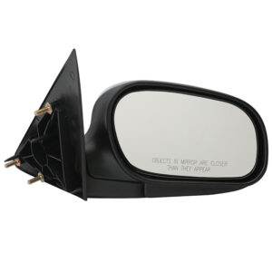 Mirrors for FORD CROWN VICTORIA 1998-2011 Passenger Side, Manual Folding, Power Adjustment, Non-Heated, Chrome, FO1321415