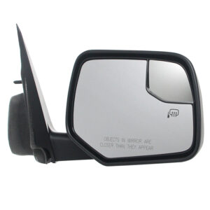 Mirrors for FORD ESCAPE 2008-2012 Passenger Side, Manual Folding, Power Adjustment, Heated, Paintable to Match, FO1321352