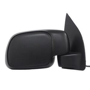 Mirrors for FORD EXCURSION 2000-2001 Passenger Side, Manual Folding, Power Adjustment, Heated, Texture, FO1321308