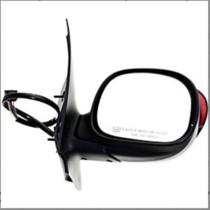 Mirrors for FORD EXPEDITION 2000-2002 Passenger Side, Manual Folding, Power Adjustment, Heated, Paintable to Match, FO1321231