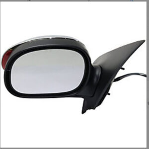 Mirrors for FORD FORD PU 2001-2003 Driver Side, Manual Folding, Power Adjustment, Non-Heated, Chrome, FO1320224