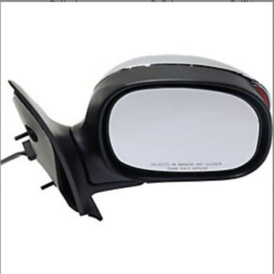 Mirrors for FORD FORD PU 2001-2003 Passenger Side, Manual Folding, Power Adjustment, Non-Heated, Chrome, FO1321224