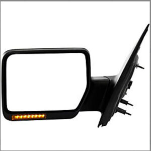 Mirrors for FORD FORD PU 2007-2008 Driver Side, Manual Folding, Power Adjustment, Heated, Chrome, FO1320334