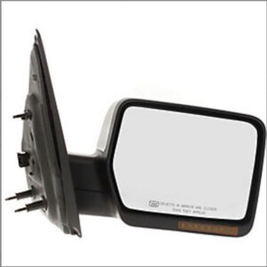 Mirrors for FORD FORD PU 2007-2008 Passenger Side, Manual Folding, Power Adjustment, Heated, Chrome, FO1321357