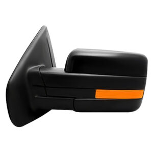 Mirrors for FORD FORD PU 2009-2010 Driver Side, Manual Folding, Power Adjustment, Heated, Paintable to Match, FO1320354