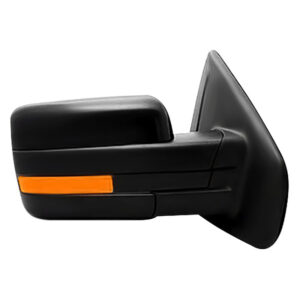 Mirrors for FORD FORD PU 2009-2014 Passenger Side, Manual Folding, Power Adjustment, Heated, Paintable to Match, FO1321354