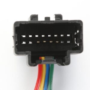 Mirrors for FORD FORD PU 2009-2014 Passenger Side, Manual Folding, Power Adjustment, Non-Heated, Texture, FO1321348