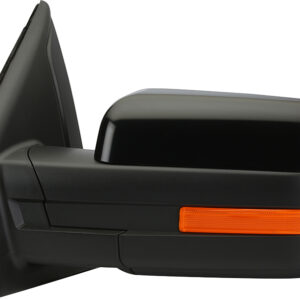 Mirrors for FORD FORD PU 2011-2014 Driver Side, Manual Folding, Power Adjustment, Non-Heated, Paintable to Match, FO1320404