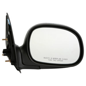 Mirrors for FORD FORD PU 1997-2002 Passenger Side, Manual Folding, Power Adjustment, Non-Heated, Chrome, FO1321138