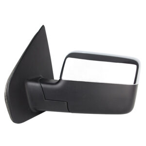 Mirrors for FORD FORD PU 2007-2008 Driver Side, Power Folding, Power Adjustment, Heated, Chrome, FO1320372