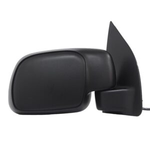 Mirrors for FORD FORD SD PU 2008-2010 Passenger Side, Manual Folding, Power Adjustment, Non-Heated, Texture, FO1321309