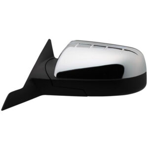 Mirrors for FORD TAURUS 2008-2009 Driver Side, Manual Folding, Power Adjustment, Heated, Chrome, FO1320312