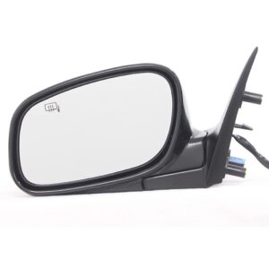 Mirrors for LINCOLN TOWN CAR 2004-2008 Driver Side, Manual Folding, Power Adjustment, Heated, Paintable to Match, FO1320323