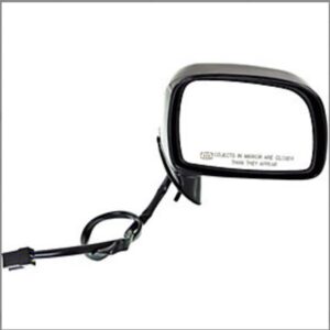 Mirrors for LINCOLN TOWN CAR 1995-1997 Passenger Side, Manual Folding, Power Adjustment, Heated, Paintable to Match, FO1321148
