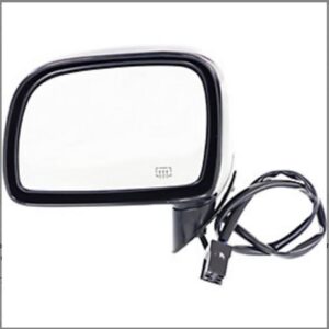 Mirrors for LINCOLN TOWN CAR 1997-1997 Driver Side, Manual Folding, Power Adjustment, Heated, Paintable to Match, FO1320208