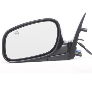 Mirrors for LINCOLN TOWN CAR 1998-2004 Driver Side, Manual Folding, Power Adjustment, Heated, Paintable to Match, FO1320204