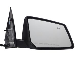 Mirrors for GMC ACADIA 2008-2014 Passenger Side, Manual Folding, Power Adjustment, Heated, Texture, GM1321401