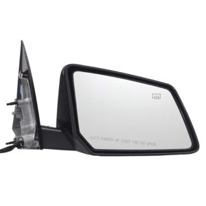 Mirrors for GMC ACADIA 2008-2012 Passenger Side, Power Folding, Power Adjustment, Heated, Texture, GM1321402