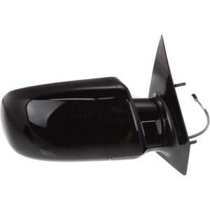 Mirrors for CHEVROLET ASTRO 2000-2005 Passenger Side, Manual Folding, Power Adjustment, Non-Heated, Paintable to Match, GM1321232