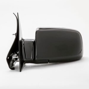 Mirrors for CHEVROLET ASTRO 1988-1998 Driver Side, Manual Folding, Power Adjustment, Non-Heated, Paintable to Match, GM1320159