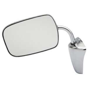 Mirrors for CHEVROLET CHEVY PU C10 1973-1987 Passenger Side=Driver Side, Manual Folding, Manual Adjustment, Non-Heated, Chrome, GM1320103