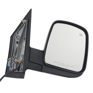 Mirrors for CHEVROLET EXPRESS 2003-2007 Passenger Side, Manual Folding, Power Adjustment, Heated, Texture, GM1321283