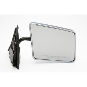 Mirrors for CHEVROLET CHEVY PU S10 1982-1993 Passenger Side, Manual Folding, Manual Adjustment, Non-Heated, Chrome, GM1321102