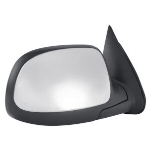 Mirrors for CHEVROLET SILVERADO 2003-2007 Passenger Side, Manual Folding, Power Adjustment, Heated, ALL Chrome, GM1321473