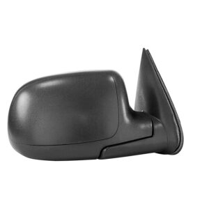 Mirrors for CHEVROLET SILVERADO 2003-2007 Passenger Side, Manual Folding, Power Adjustment, Heated, Paintable to Match/Texture, GM1321294