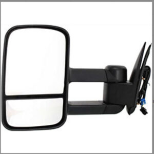 Mirrors for CHEVROLET SILVERADO 2003-2006 Driver Side, Manual Folding, Power Adjustment, Heated, Texture, GM1320410