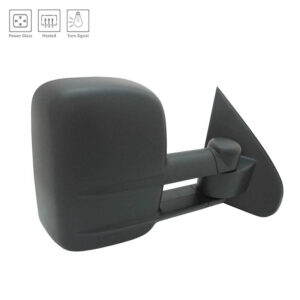 Mirrors for CHEVROLET SILVERADO 2014-2018 Driver Side, Manual Folding, Power Adjustment, Heated, Texture, GM1320458
