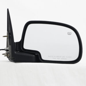 Mirrors for CHEVROLET SILVERADO 1999-2002 Passenger Side, Manual Folding, Power Adjustment, Heated, Texture, GM1321250