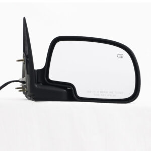 Mirrors for CHEVROLET SILVERADO 1999-2002 Passenger Side, Manual Folding, Power Adjustment, Heated, Texture, GM1321247