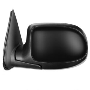 Mirrors for CHEVROLET SILVERADO 2003-2007 Driver Side, Power Folding, Power Adjustment, Heated, Paintable to Match, GM1320373