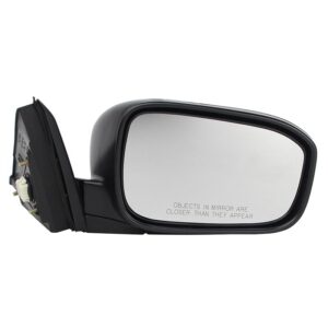 Mirrors for Honda ACCORD 2003-2007 Passenger Side, Manual Folding, Power Adjustment, Non-Heated, Paintable to Match, HO1321241
